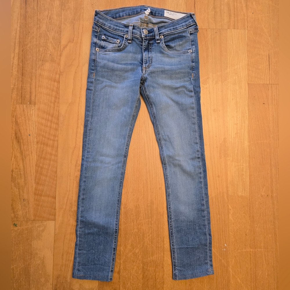 rag & bone Sz 23 Girls 6 Or 7 Light Skinny Jeans Buttery Soft Collection